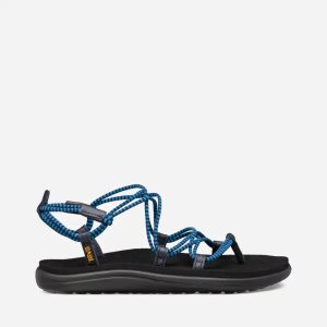 Teva Voya Infinity Stripe Naisten Sininen/Mustat Sandaalit